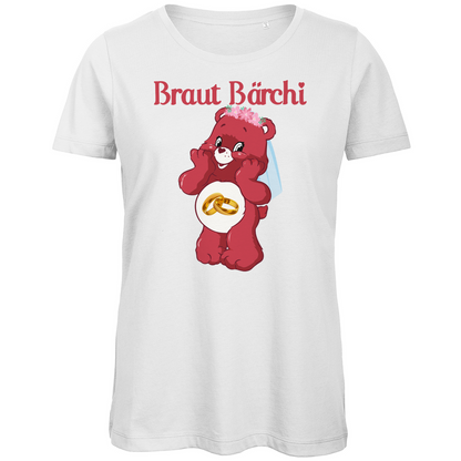 Braut Bärchi - Glücksbärchi - Damen Premium Bio T-Shirt White