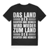 Kritisches Statement T-Shirt Männer – Deutschland Richter und Henker Black
