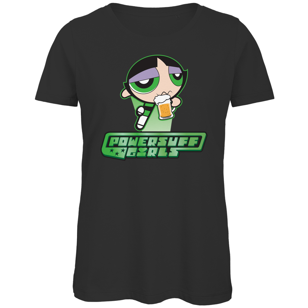 Buttercup Powersuff Powerpuff Girls - Damen Premium Bio T-Shirt Black