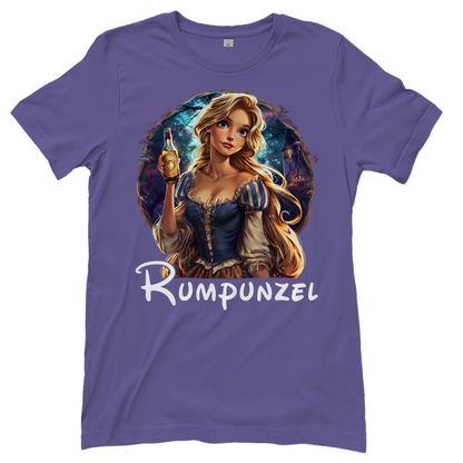Rumpunzel Retro - Damenshirt Millennial Lilac
