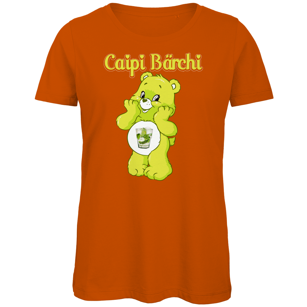 Caipi Bärchi - Glücksbärchi - Damen Premium Bio T-Shirt Urban Orange