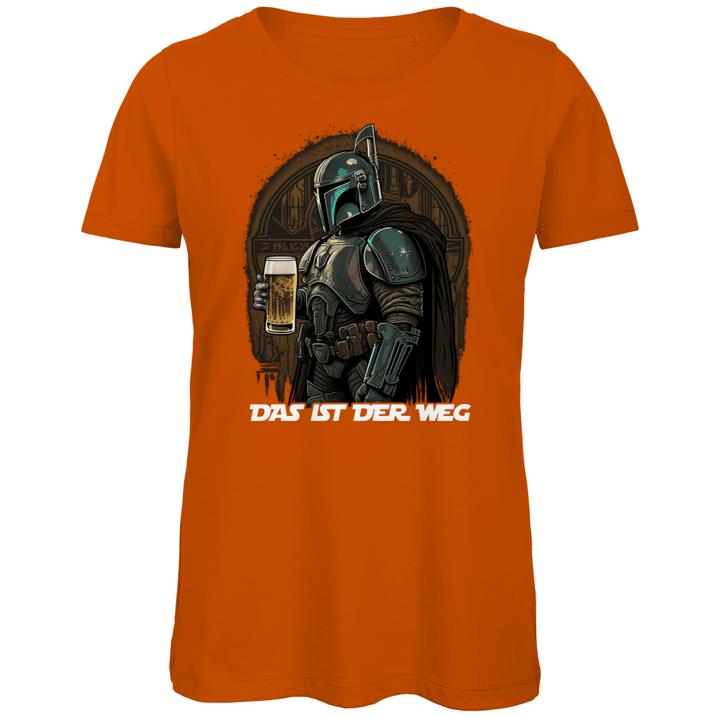 Das ist der Weg - Mandalorian Bier - Damen Premium Bio T-Shirt