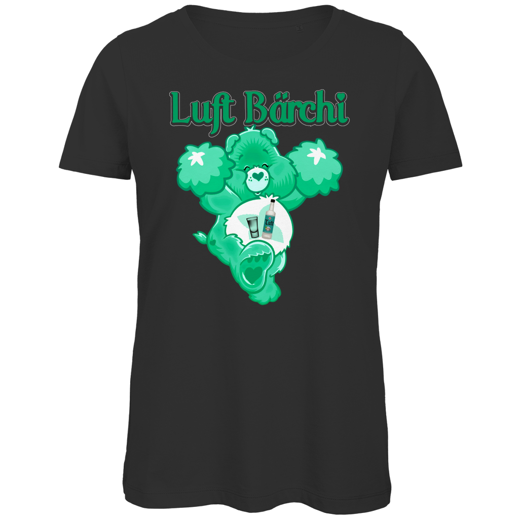 Luft Bärchi - Glücksbärchi - Damen Premium Bio T-Shirt Black