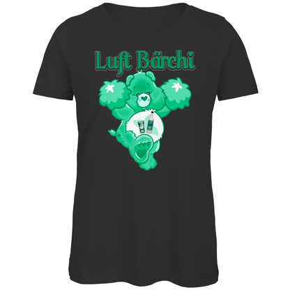 Luft Bärchi - Glücksbärchi - Damen Premium Bio T-Shirt Black