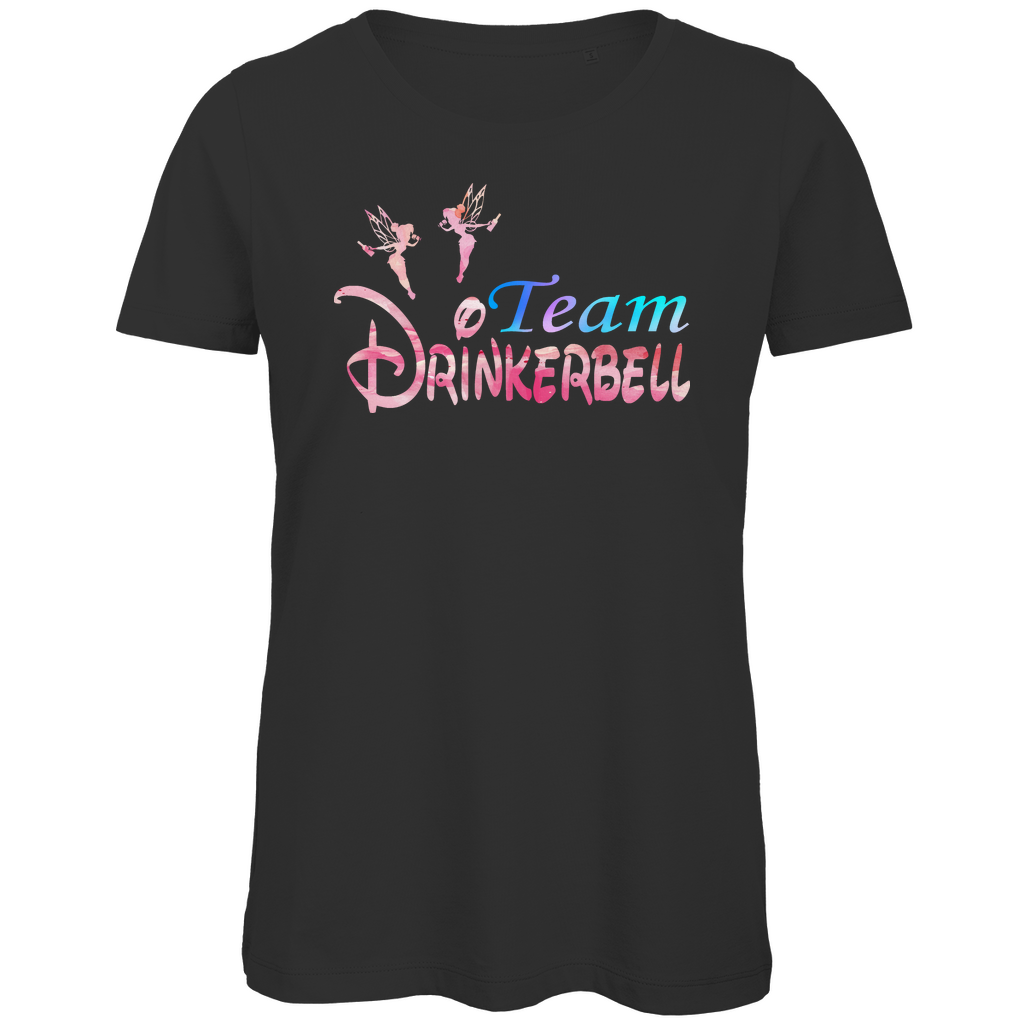 Team Drinkerbell - Damen Premium Bio T-Shirt Black