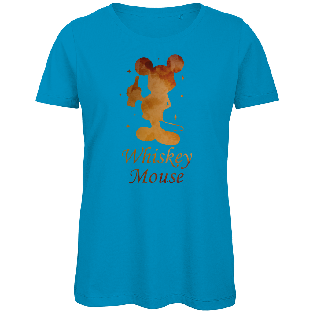 Mond Prinzessin - Whiskey Mouse - Damen Premium Bio T-Shirt Atoll