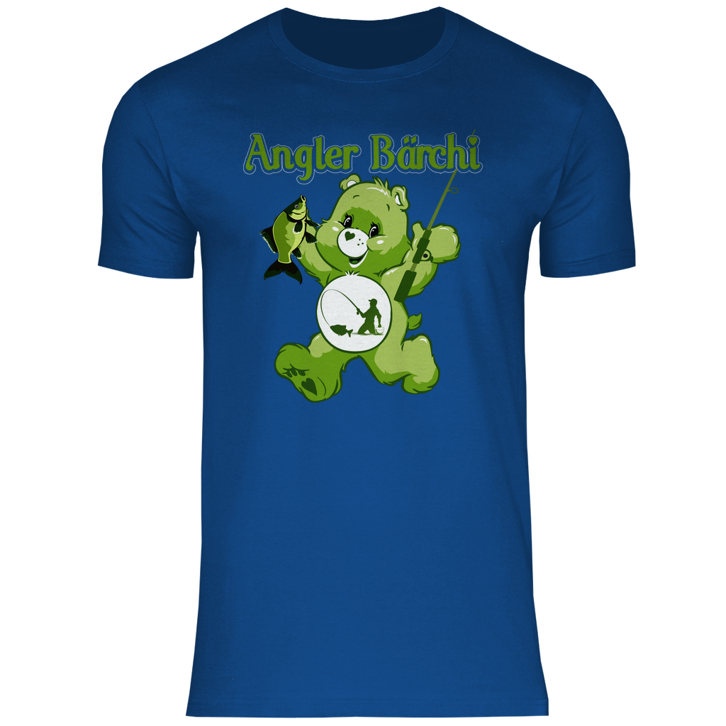 Angler Bärchi - Glücksbärchi - Herren Shirt