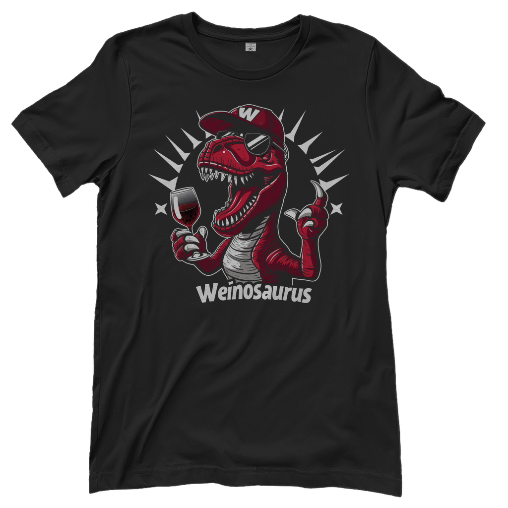 Weinosaurus - Damenshirt Black