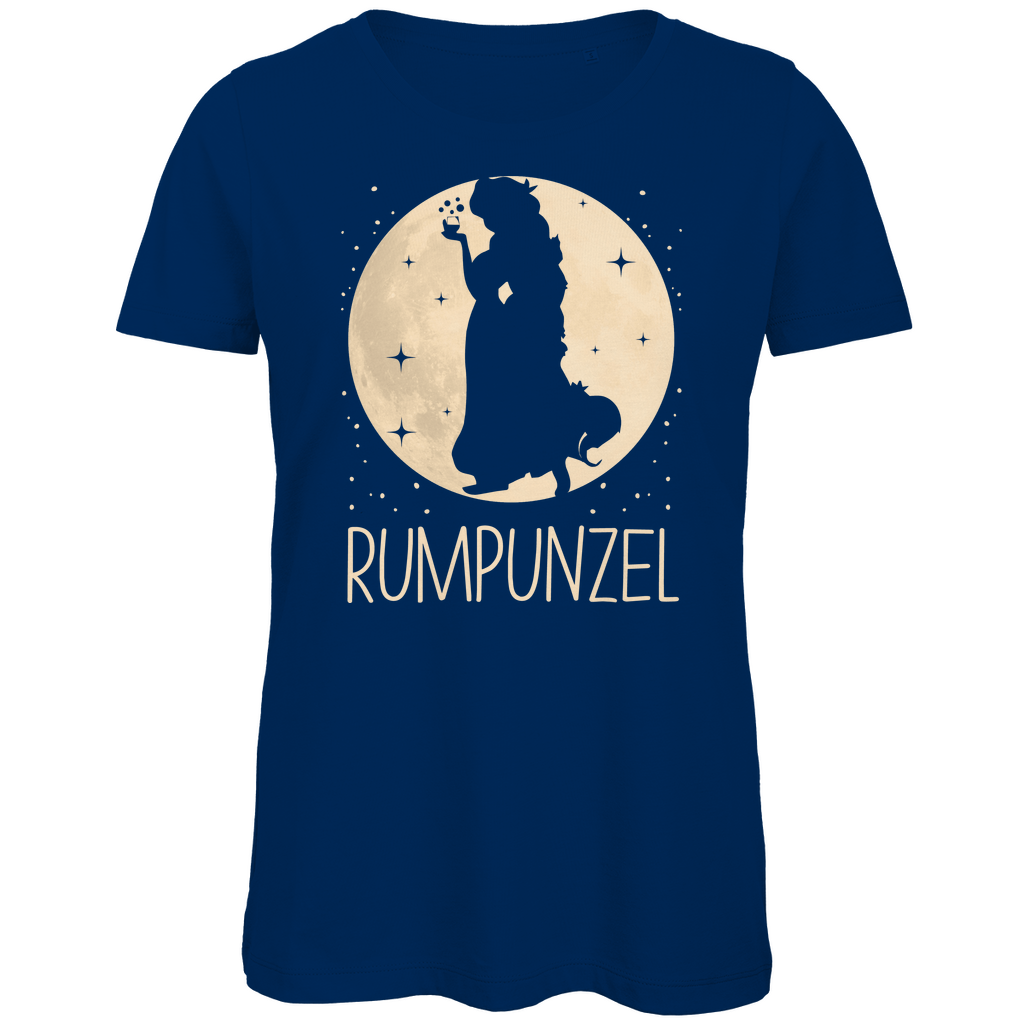 Mond Prinzessin - Rumpunzel - Damen Premium Bio T-Shirt