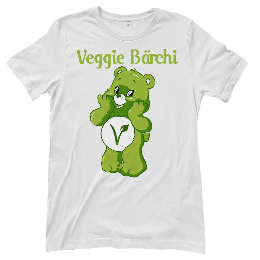 Veggie Bärchi - Glücksbärchi - Damenshirt White