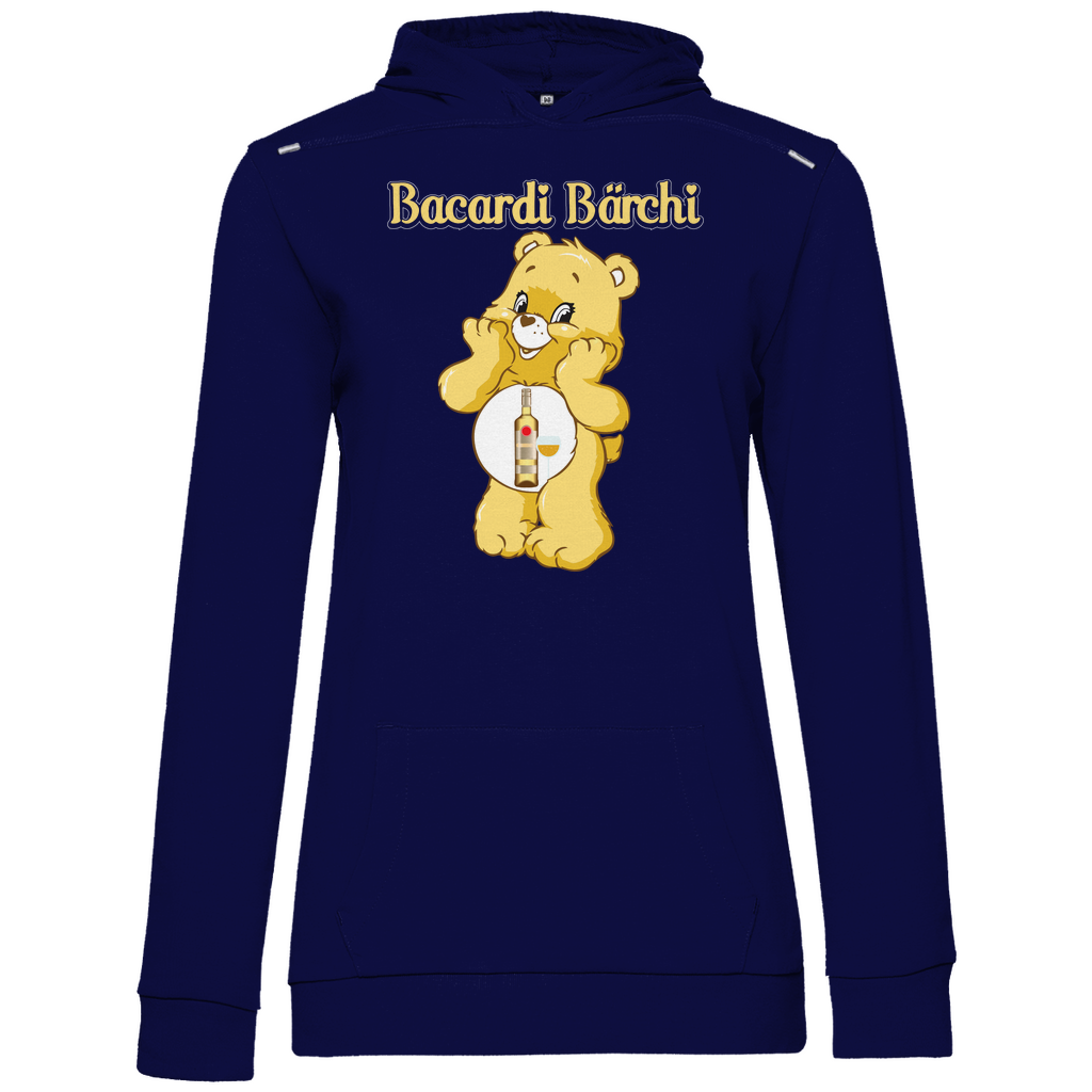 Bacardi Bärchi - Glücksbärchi - Damen Hoodie Navy Blue