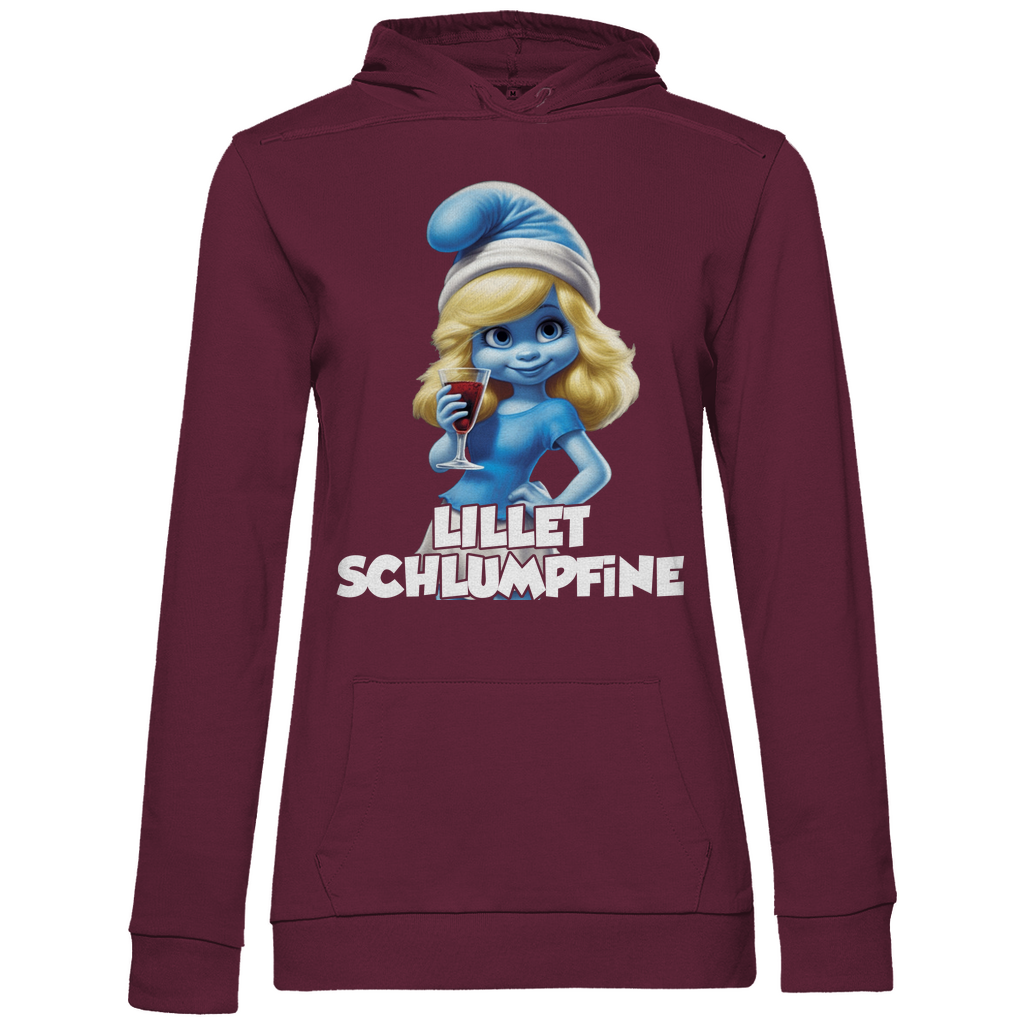 Lillet Schlumpfine Grafik - Damen Hoodie