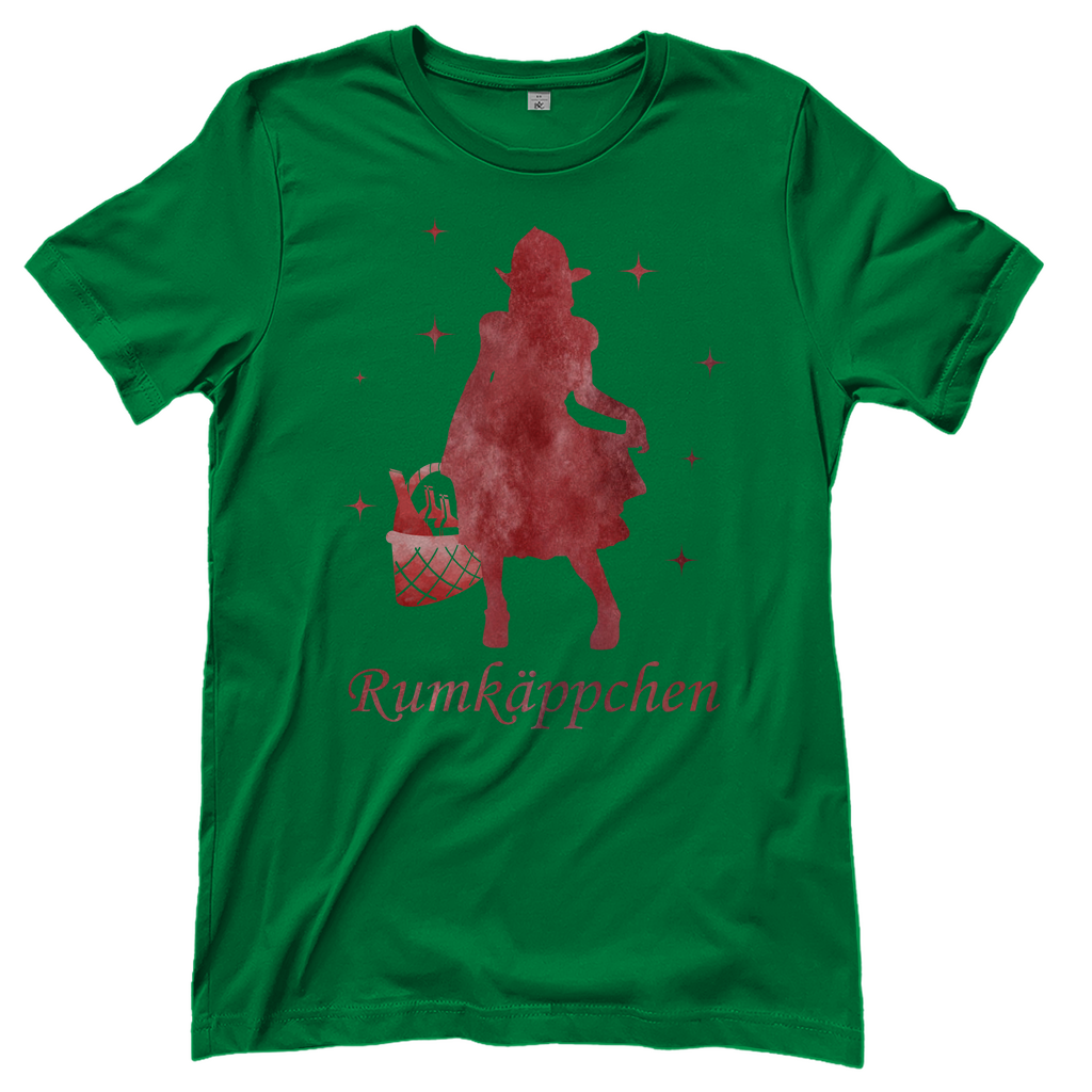 Rumkäppchen - Prinzessin Aquarell - Damenshirt Kelly Green