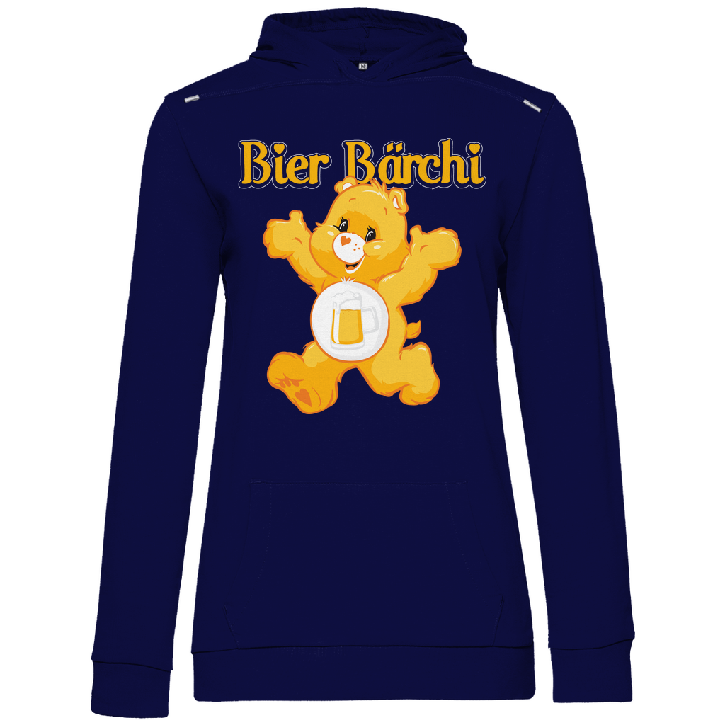 Bier Bärchi - Glücksbärchi - Damen Hoodie Navy Blue