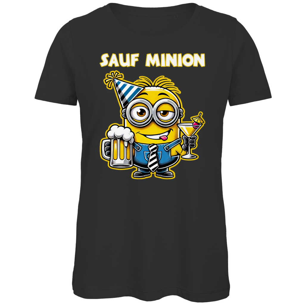 Sauf Minion - Damen Premium Bio T-Shirt