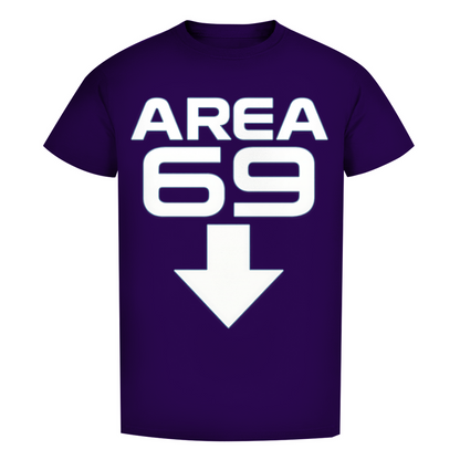 Herren Premium Bio T-Shirt Area 69 Urban Purple