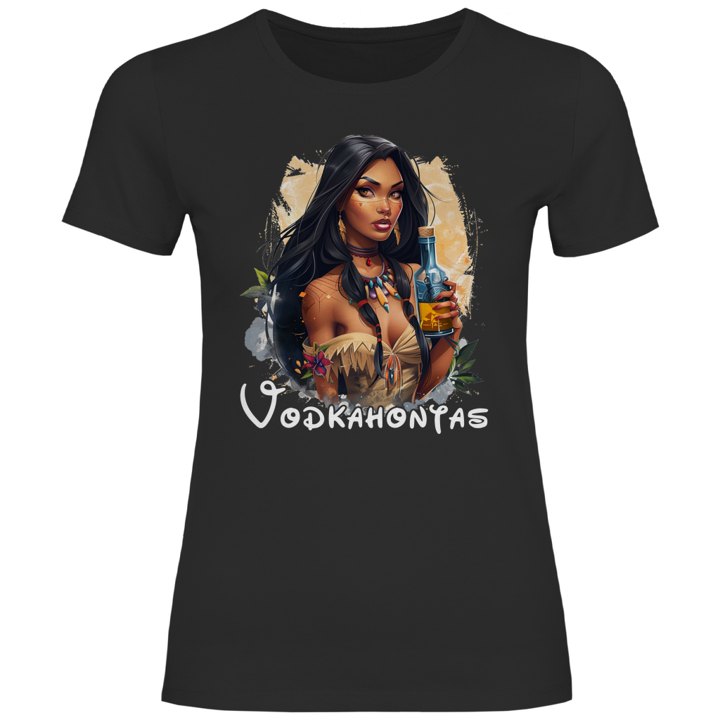 Vodkahontas Retro - Damenshirt