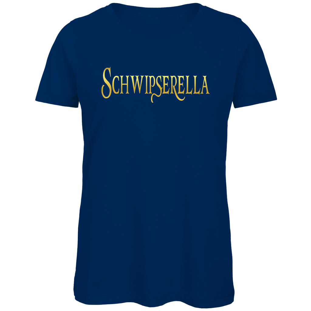 Schwipserella - Prinzessin Gold - Damen Premium Bio T-Shirt