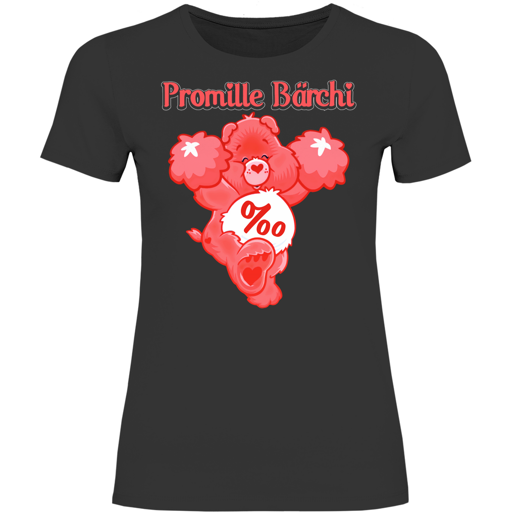 Promille Bärchi - Glücksbärchi - Damenshirt
