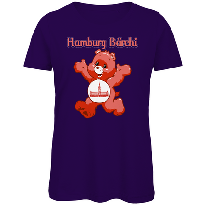 Hamburg Bärchi - Glücksbärchi - Damen Premium Bio T-Shirt Urban Purple