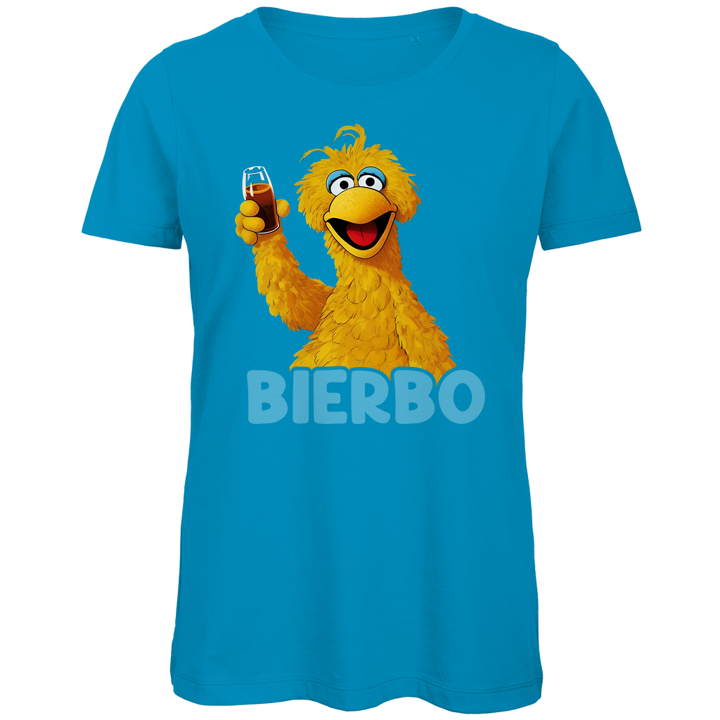 Sesamstraße - Bibo Bierbo - Damen Premium Bio T-Shirt Atoll
