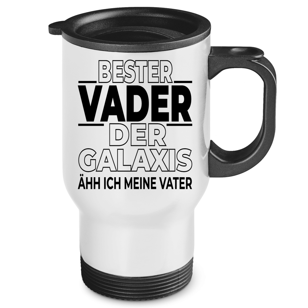 Bester Vader der Galaxis ähh ich meine Vater - Edelstahl-Thermobecher White One size