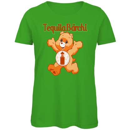 Tequila Bärchi - Glücksbärchi - Damen Premium Bio T-Shirt Real Green