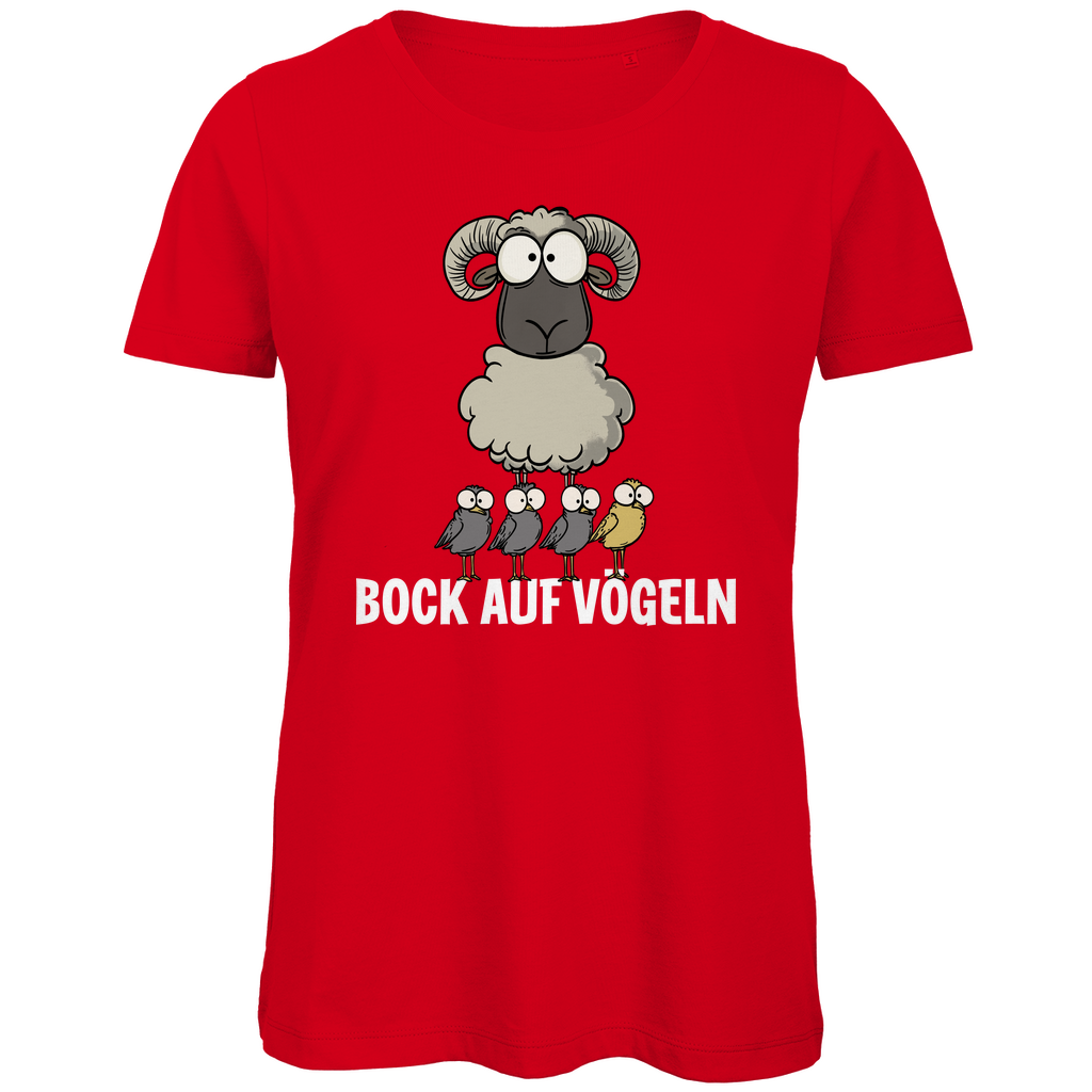 Bock auf Vögeln - Damen Premium Bio T-Shirt