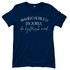 Wahrscheinlich diejenige Partnerlook - Die hysterisch wird - Damenshirt Navy