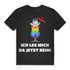 Einhorn Herren T Shirt Ich leg mich da jetzt rein Funshirt Cocktail Sommer Party Black