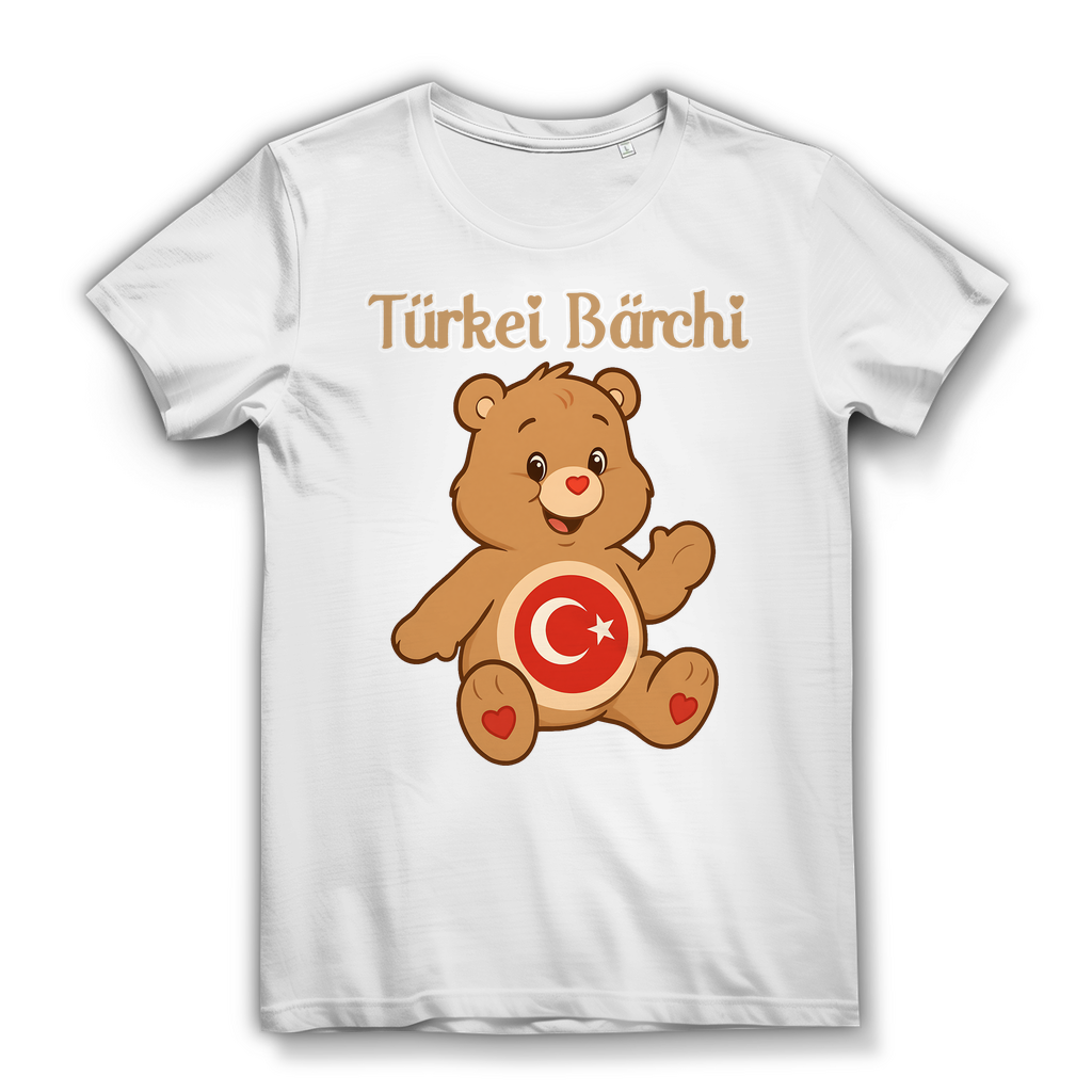 Türkei Bärchi - Glücksbärchi - Damen Premium Bio T-Shirt White