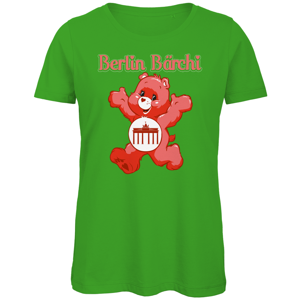 Berlin Bärchi - Glücksbärchi - Damen Premium Bio T-Shirt Real Green