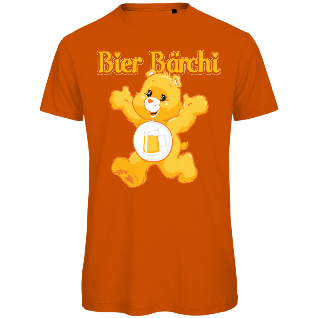 Bier Bärchi Glücksbärchi - Herren Premium Bio T-Shirt Urban Orange