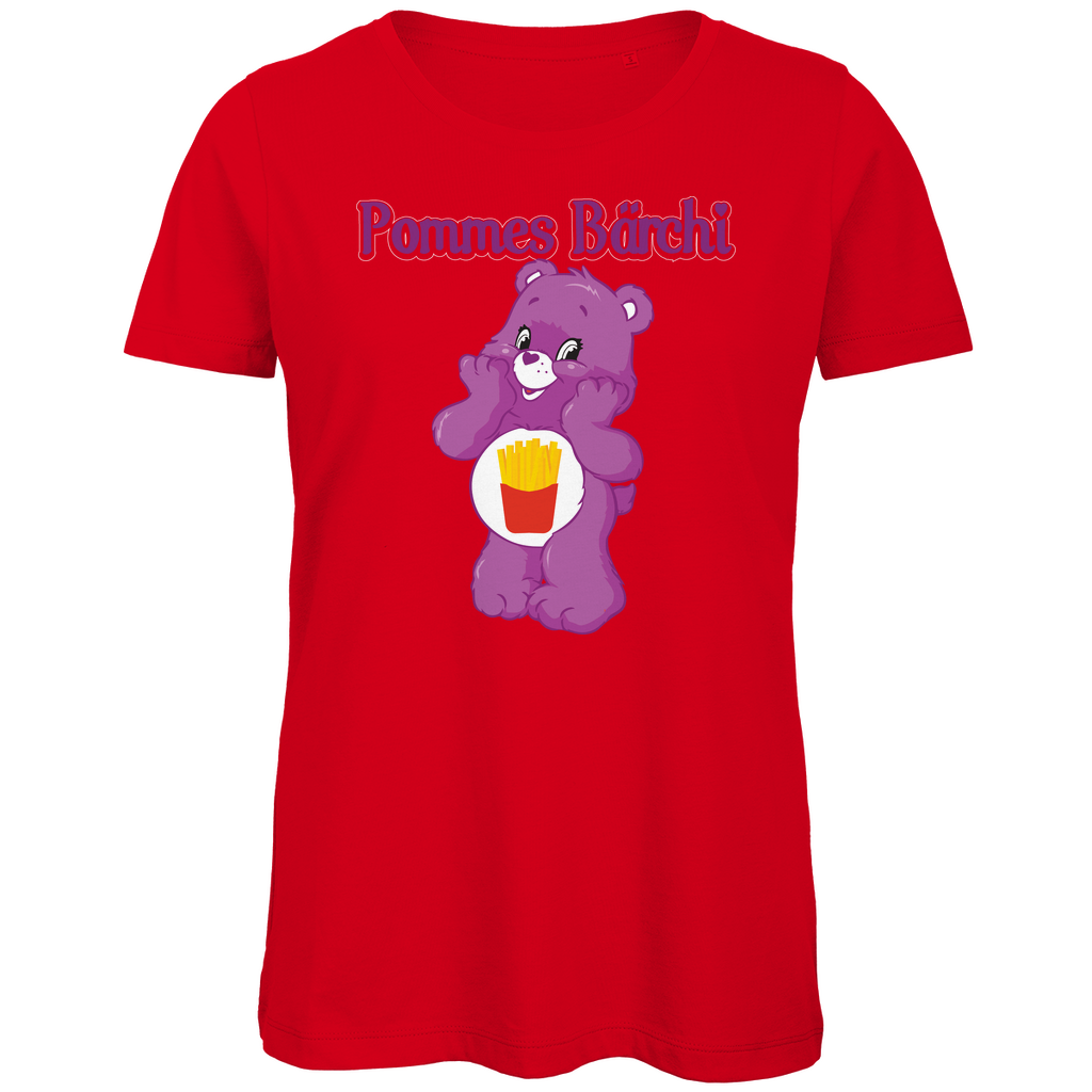 Pommes Bärchi - Glücksbärchi - Damen Premium Bio T-Shirt