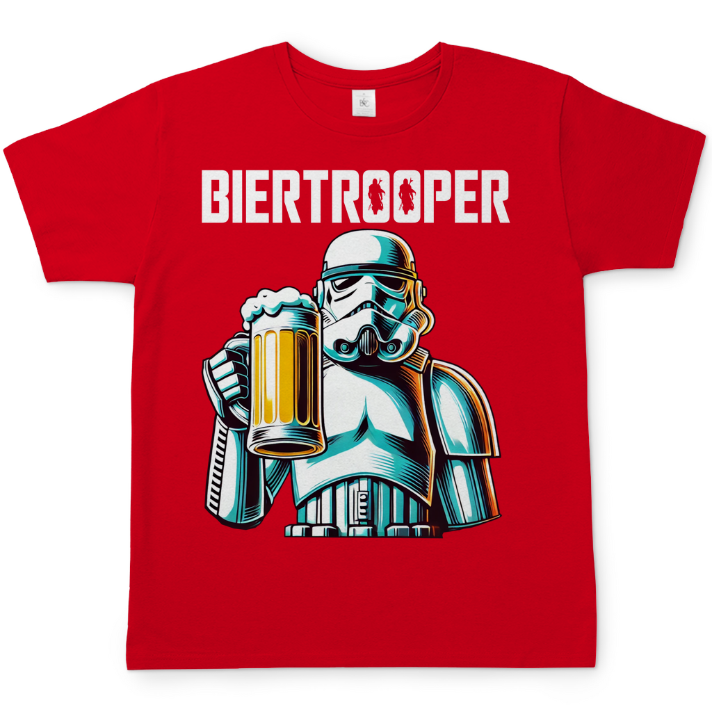Biertrooper - Star Wars Stormtrooper - Herren Shirt Red