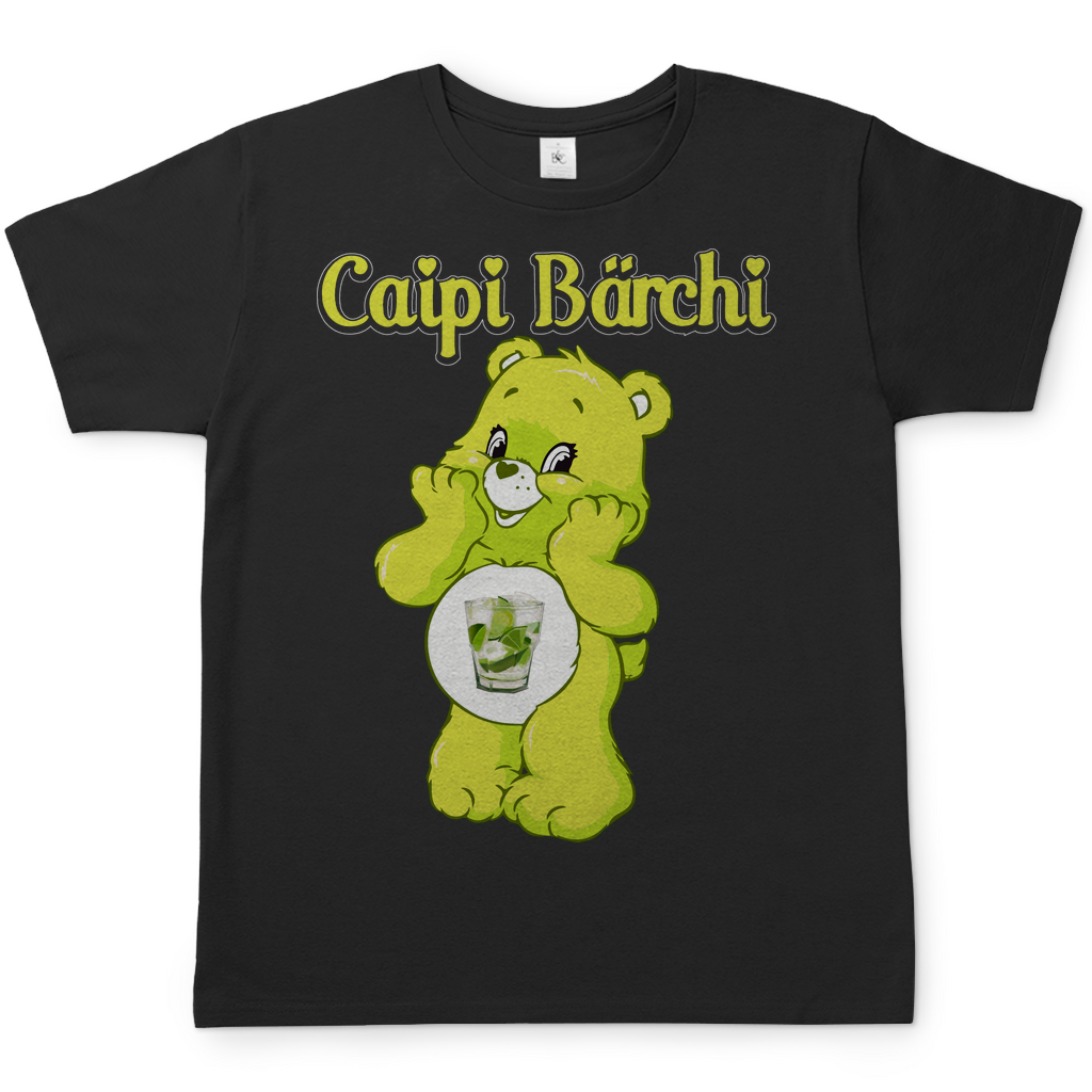 Caipi Bärchi - Glücksbärchi - Herren Shirt Black