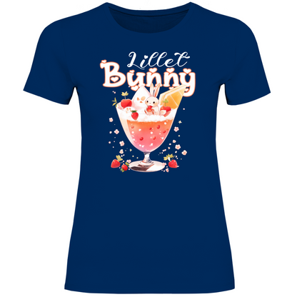 Lillet Bunny Hase - Damenshirt Navy