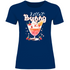 Lillet Bunny Hase - Damenshirt Navy