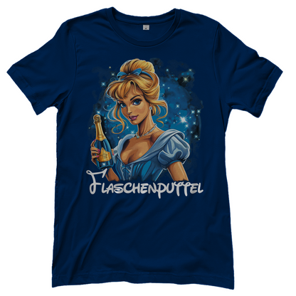 Flaschenputtel Retro - Damenshirt Navy