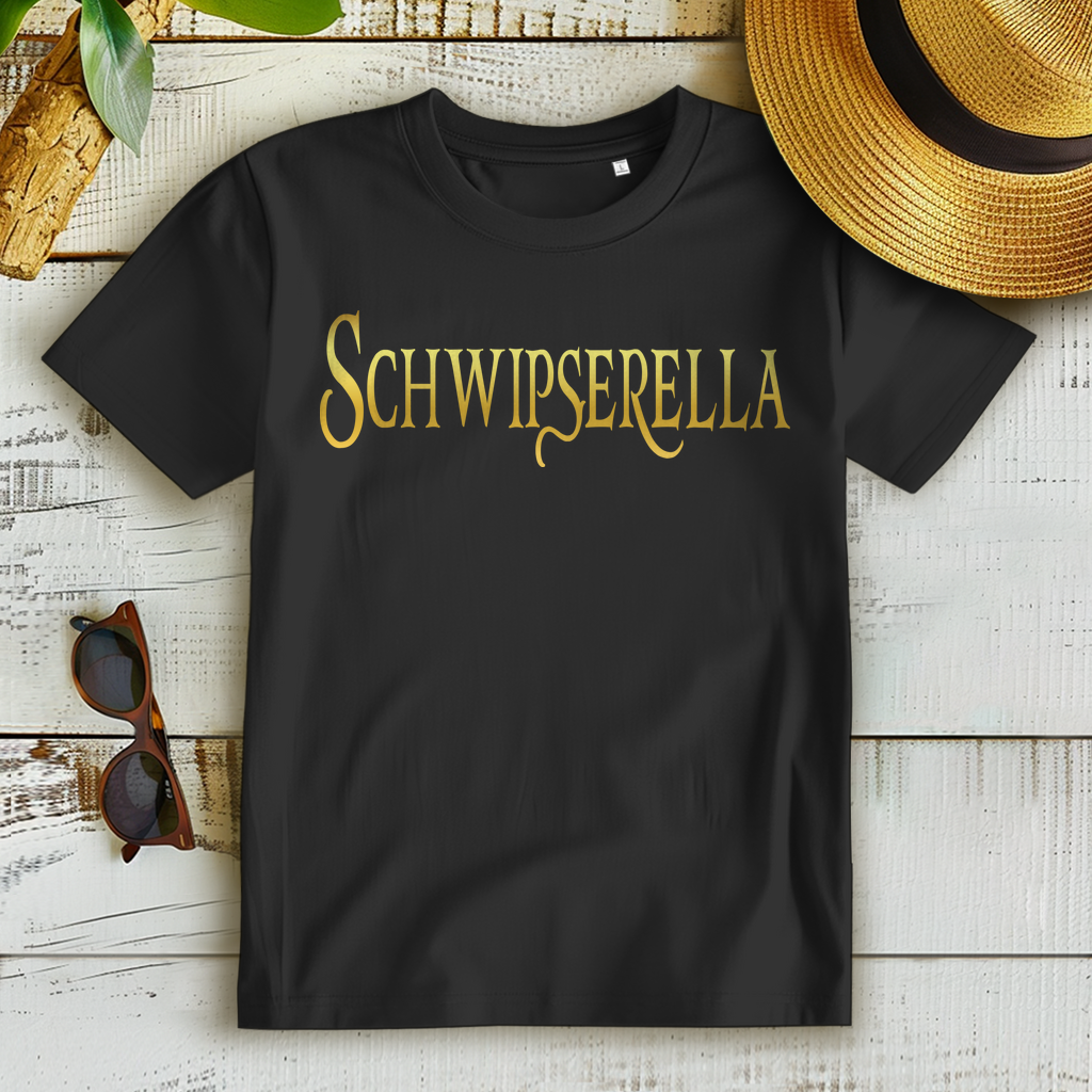 Schwipserella Cinderella Gold Prinzessin - Damen Premium Bio T-Shirt