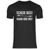 Scheiß Idee! Wann und wo? - Herren Shirt Black