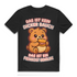Herren Premium Bio T-Shirt Das Ist Kein Dicker Bauch Das Ist Ein Feinkost Gewölbe Teddybär Black