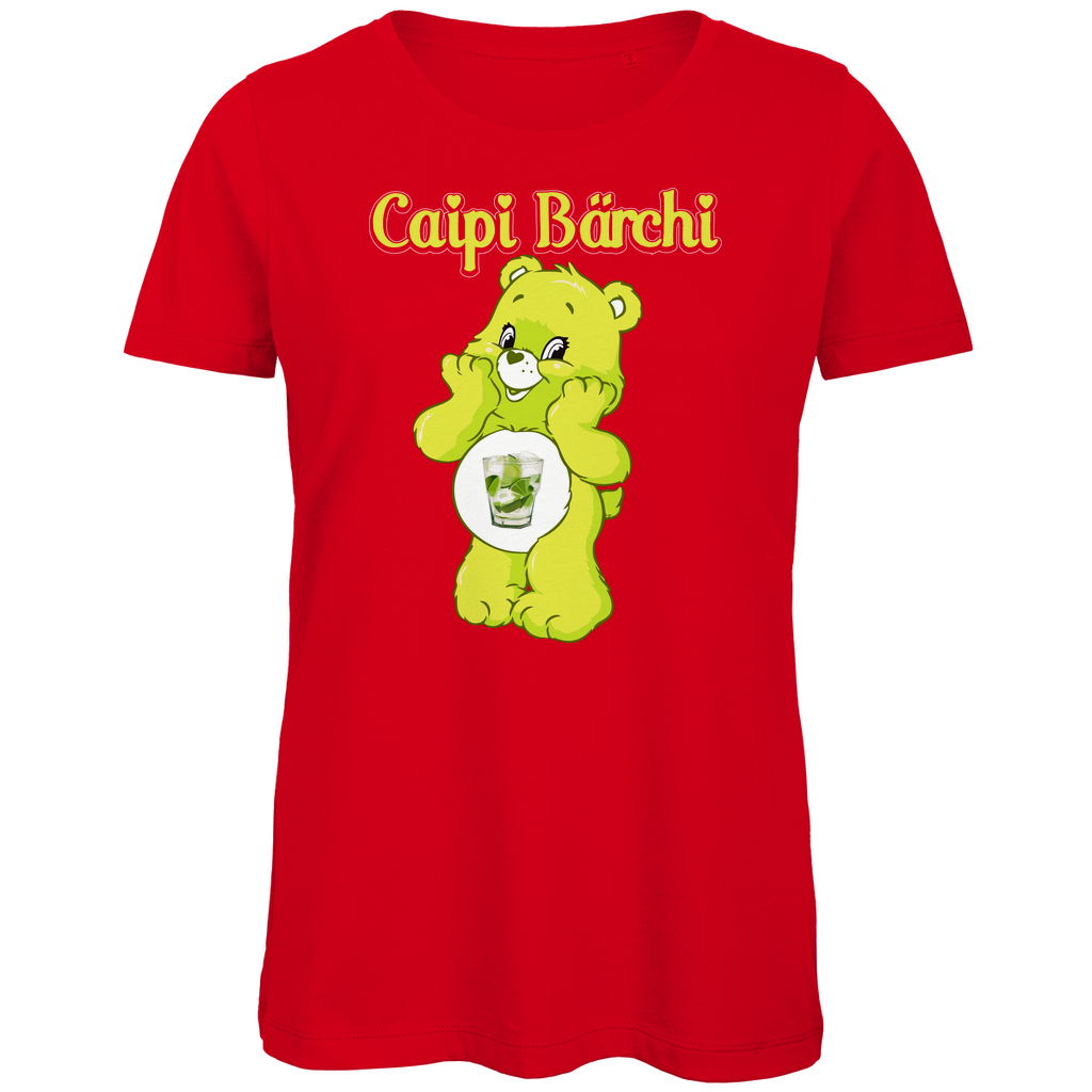 Caipi Bärchi - Glücksbärchi - Damen Premium Bio T-Shirt Red