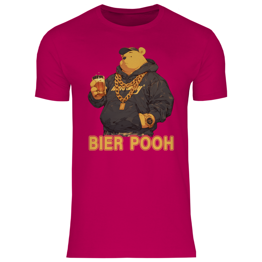 Winnie the Bier Pooh - Herren Shirt