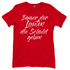 Ich bin die Laute Gruppendesigns - Der Lauten die Schuld geben - Damenshirt Red