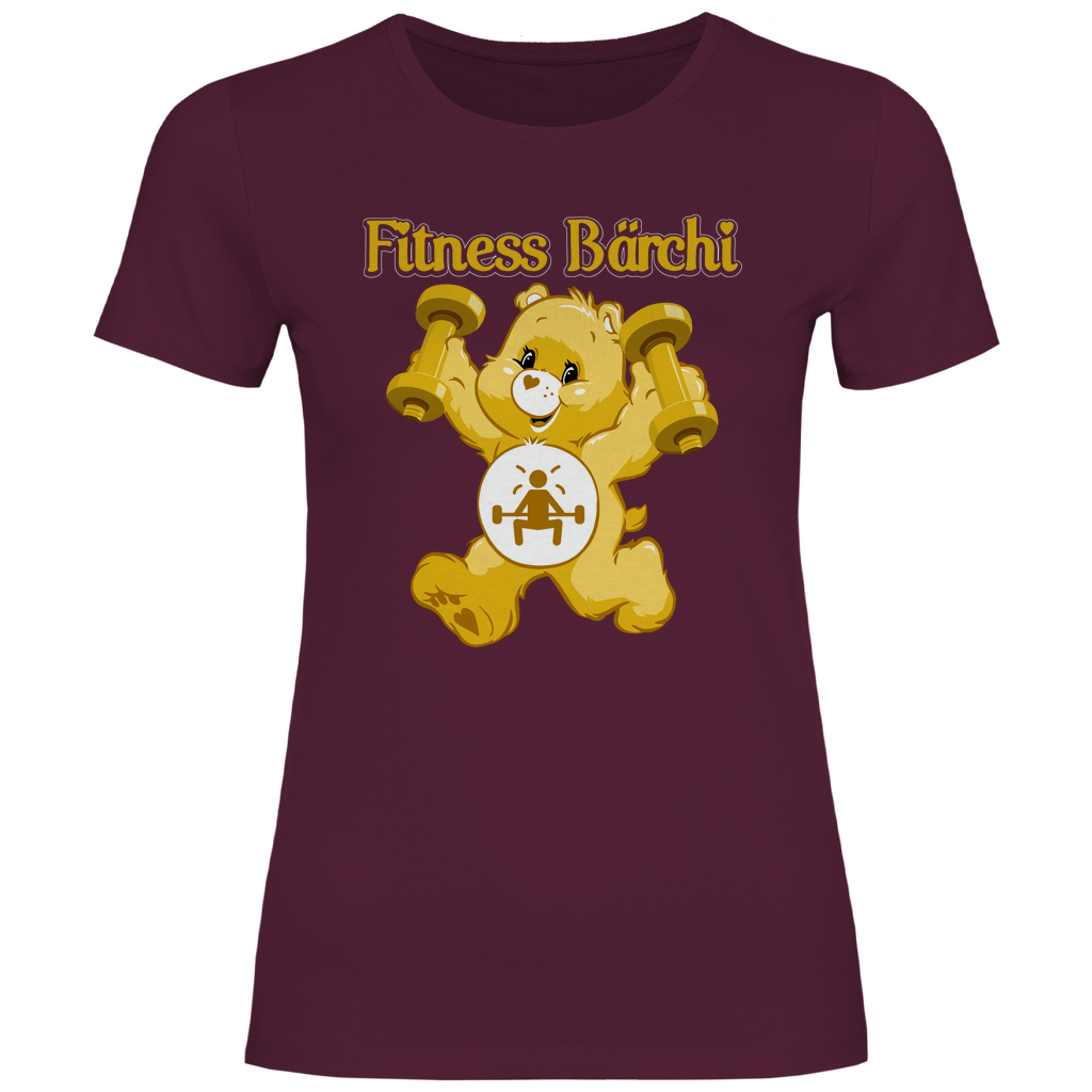 Fitness Bärchi - Glücksbärchi - Damenshirt