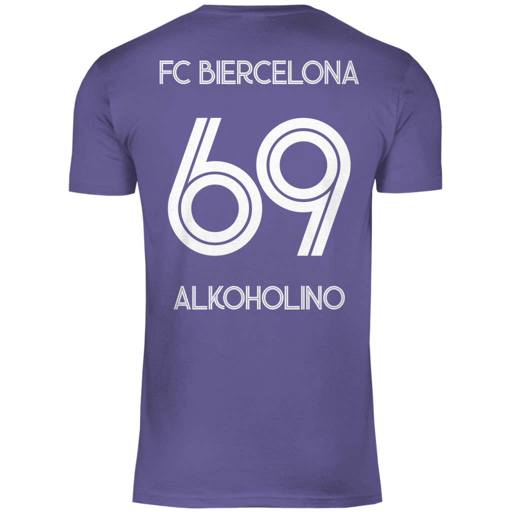 FC Biercelona Alkoholino 69 Fußball - Herren Shirt