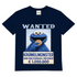 Wanted Krümelmonster Raub und Schmuggel von Keksen - Herren V-Neck T-Shirt Navy