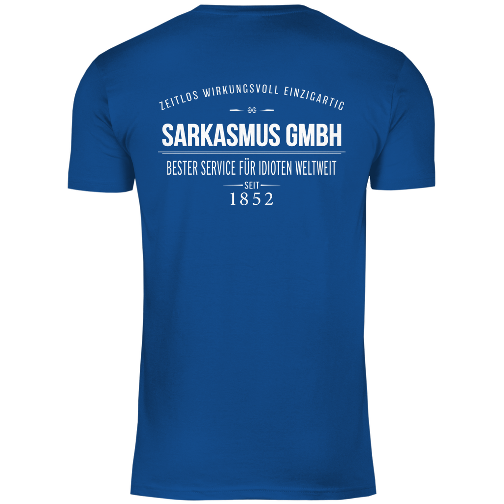 Sarkasmus GmbH bester Service für Idioten weltweit - Herren Shirt