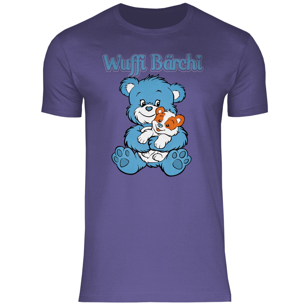 Wuffi Bärchi - Glücksbärchi - Herren Shirt Millennial Lilac